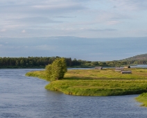 norrbotten_014 Lador längs Kalix älv.