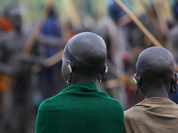 Suri Tribe - Donga Fight Ethiopia