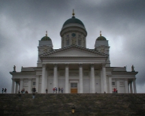 finland_020 Helsingfors domkyrka vid Senatstorget.