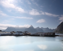 lofoten_010 Hamnøy och Reinefjorden.