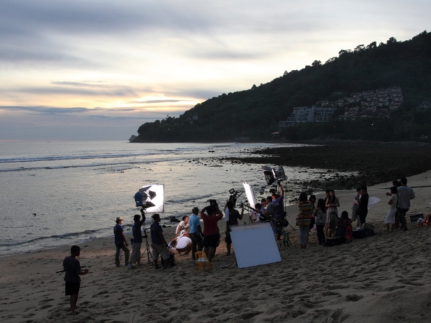 Movie Making in Phuket Thailand