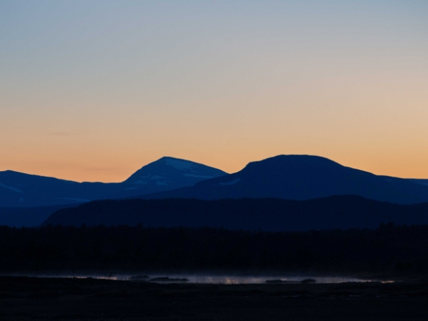 Sommarnatt i Härjedalen
